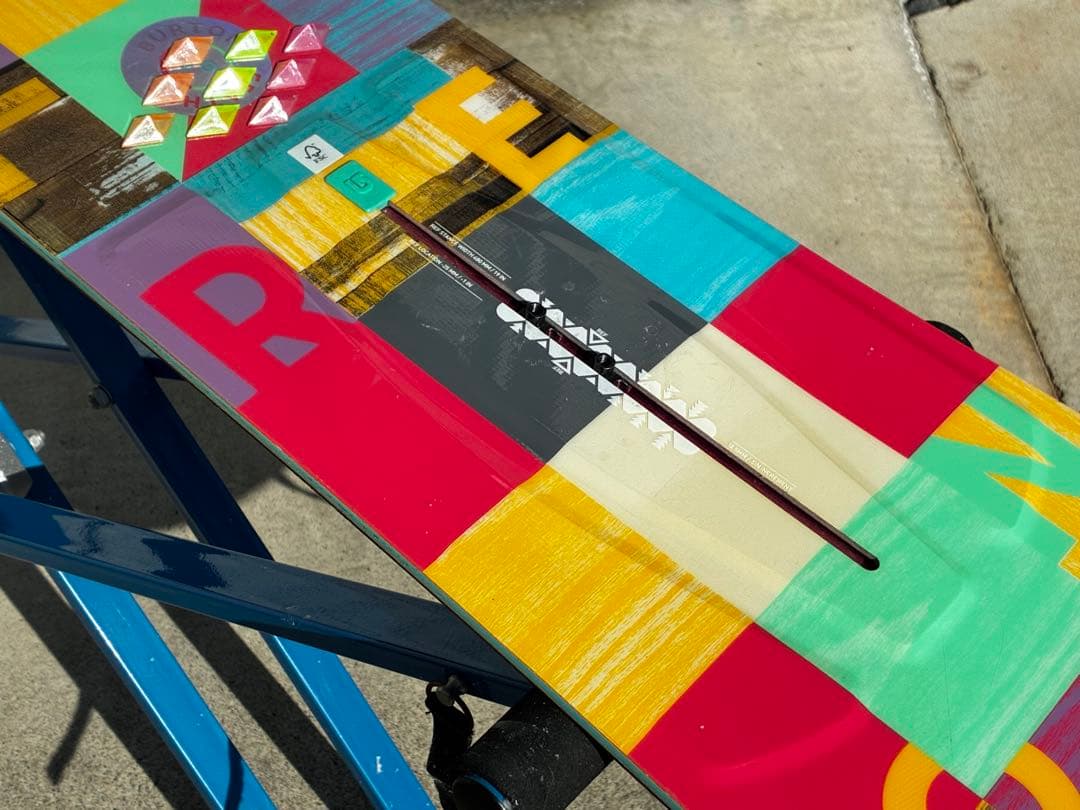 WAX済》バートンBURTON【FEATHER 140】FLAT TOP