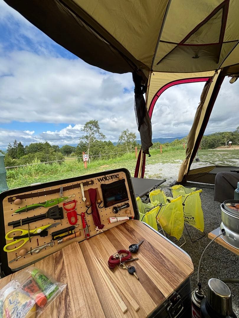 DomeShelter Lana ドーム型テント ベージュとオリーブ