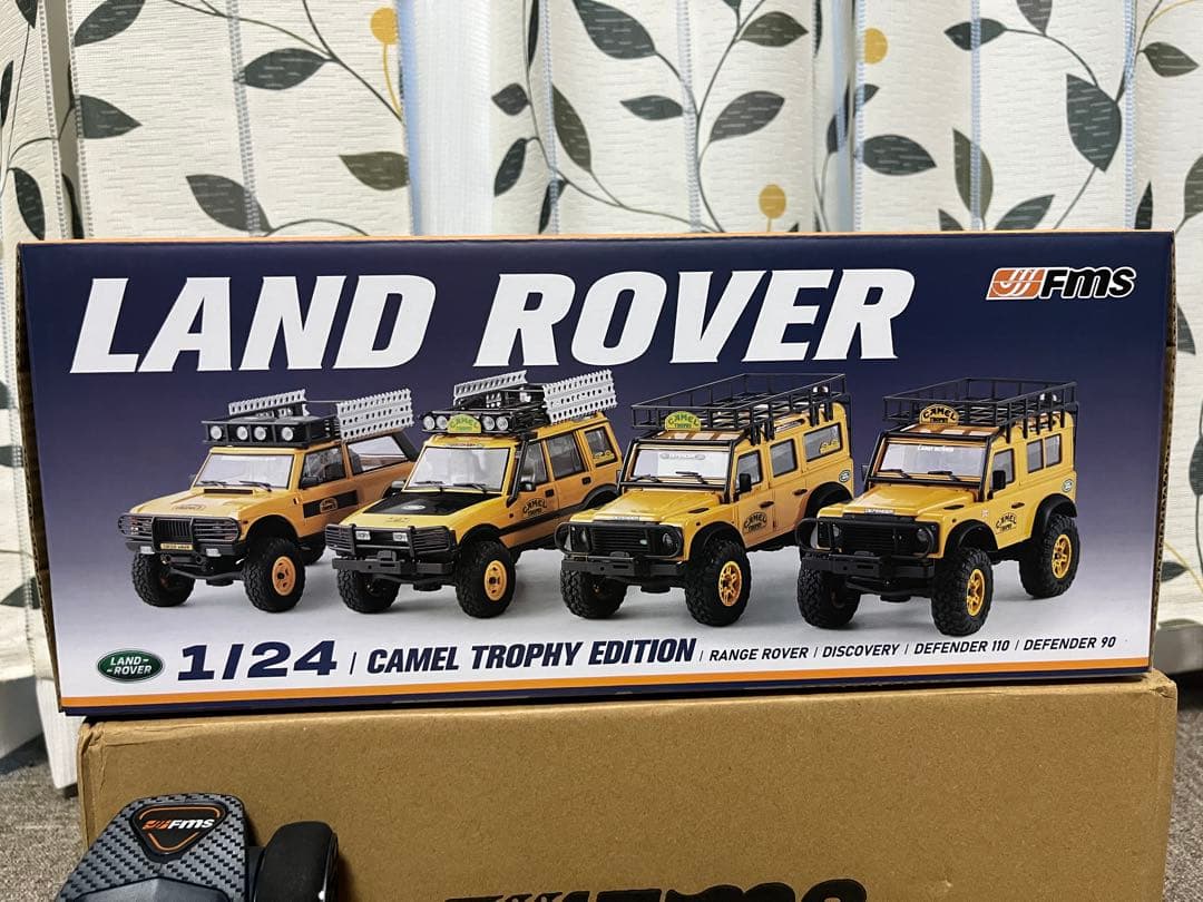 FMSランドローバー 1/24 キャメルトロフィーエディション ディスカバリー