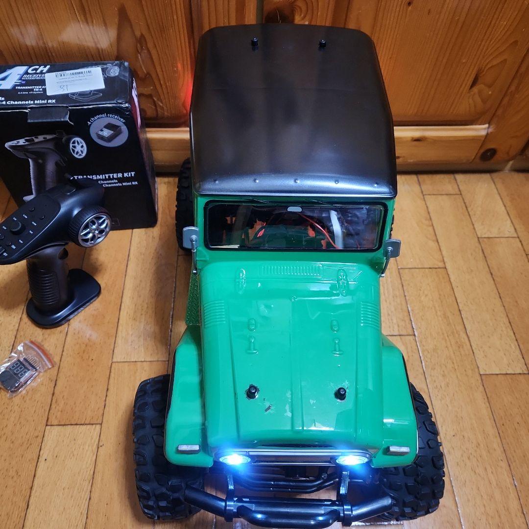 ■専用■　　　タミヤ CR-01 フルセット　緑　ランクル　ボディ　　ラジコン