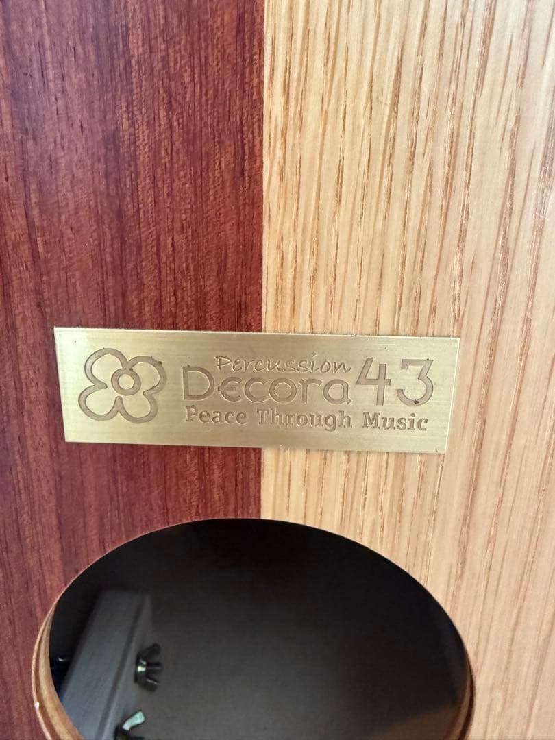 値下げ ほぼ未使用 デコラ43 Decora43 カホン ST-4703nb+