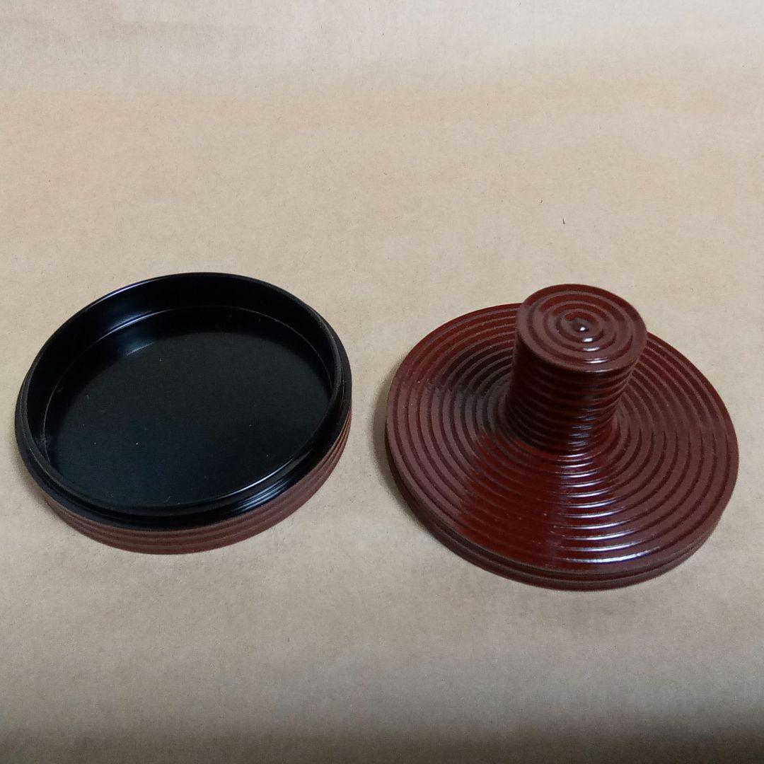 香合　独楽　江岑斎好み