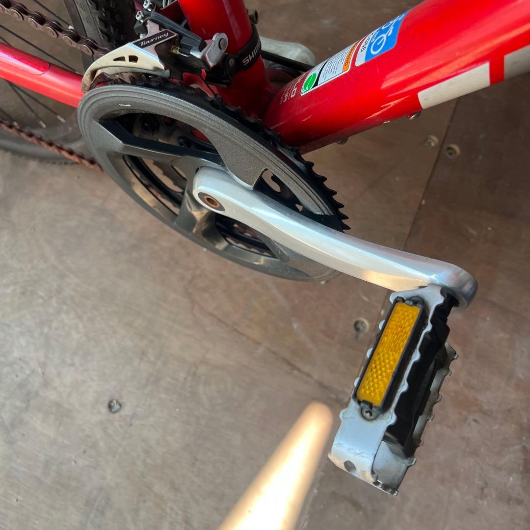 TREK トレック DUAL SPORT2 クロスバイク　自転車 レッド 赤