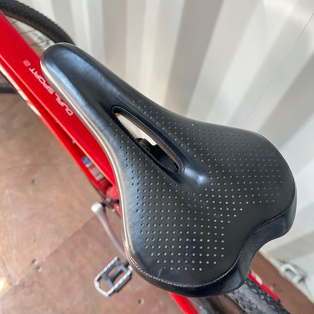 TREK トレック DUAL SPORT2 クロスバイク　自転車 レッド 赤