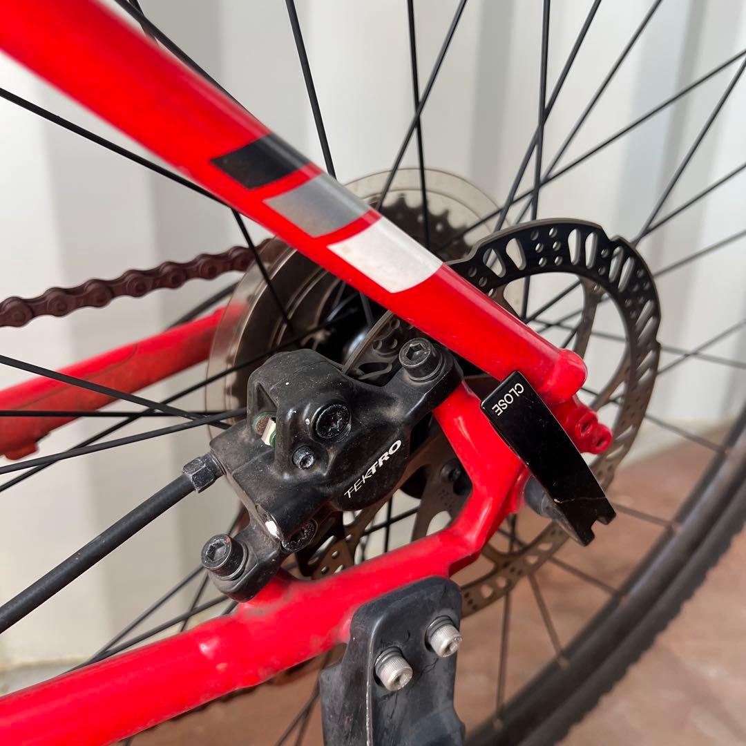 TREK トレック DUAL SPORT2 クロスバイク　自転車 レッド 赤