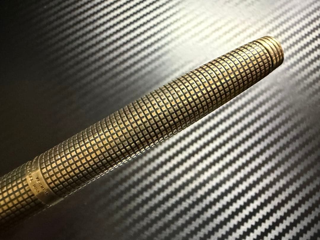 未使用に近い パーカー 75 シズレ バーメイル XF 極細字 万年筆