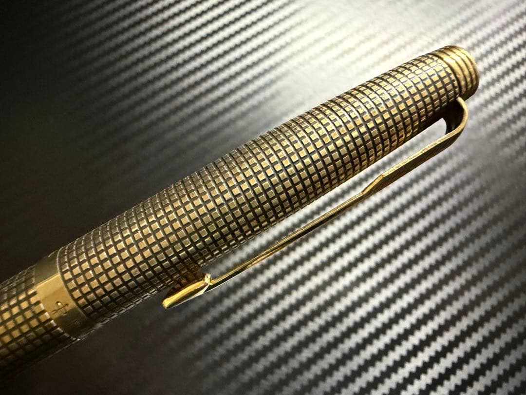 未使用に近い パーカー 75 シズレ バーメイル XF 極細字 万年筆