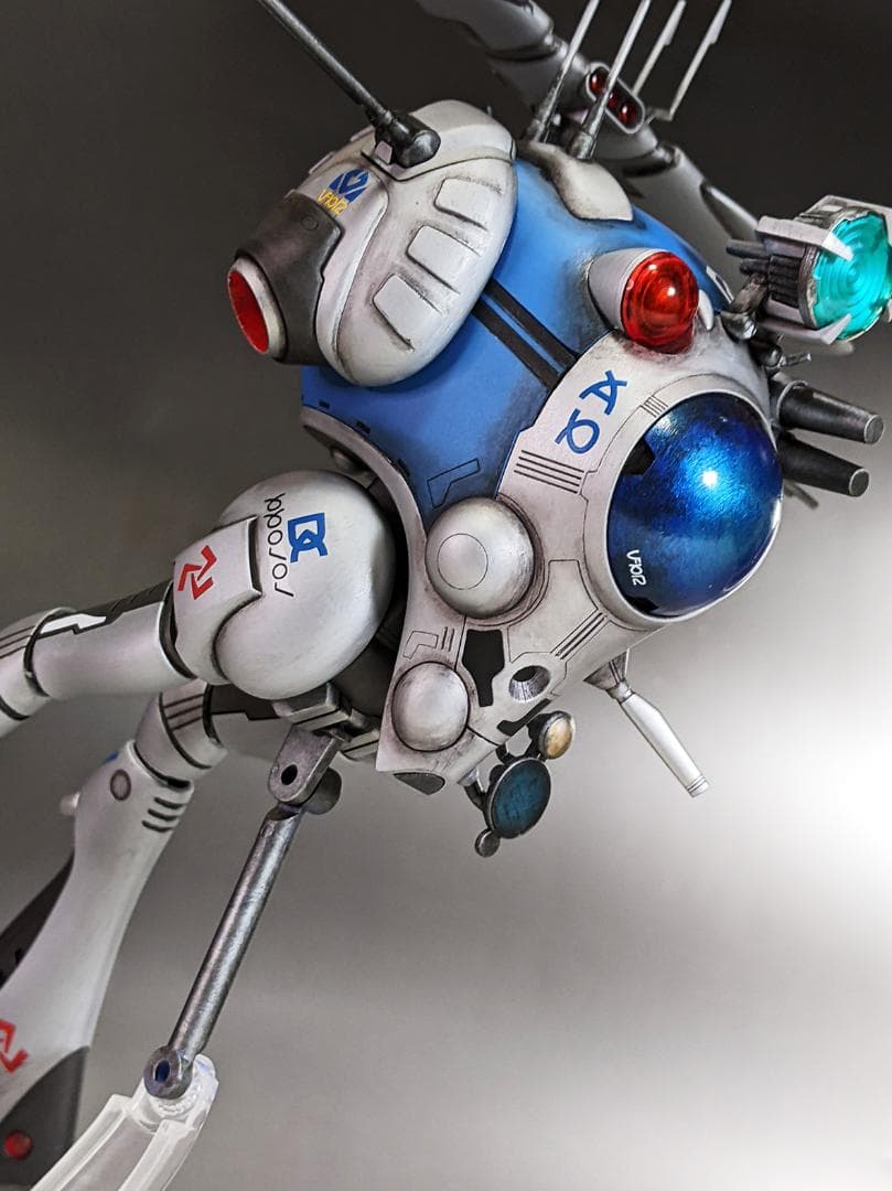 プラモデル　ハセガワ　1/72 リガード／偵察型（超時空要塞マクロス）組立塗装済