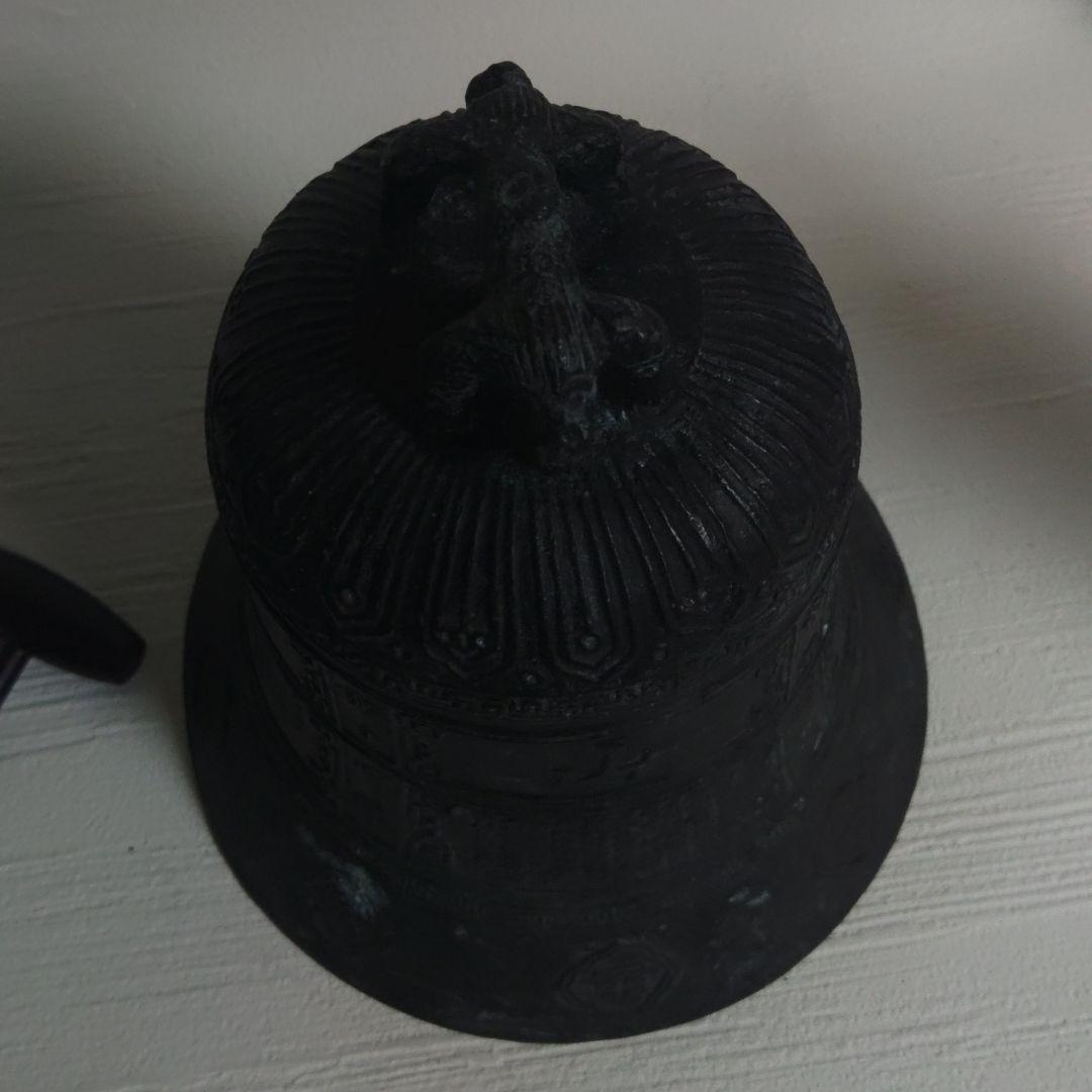 中国　吊り鐘　釣り鐘　晩鐘　お寺の鐘　銅製　ミ20