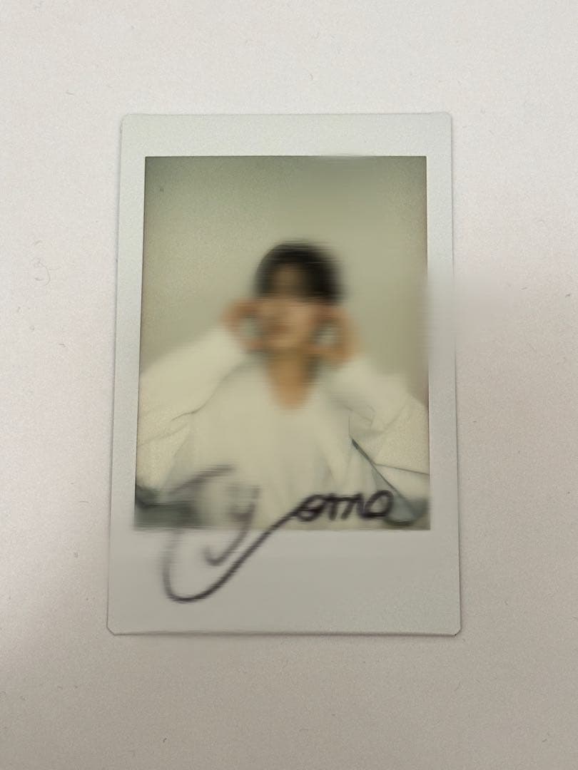 NEXZ トモヤ TOMOYA 直筆サイン チェキ 最終値下げ‼️