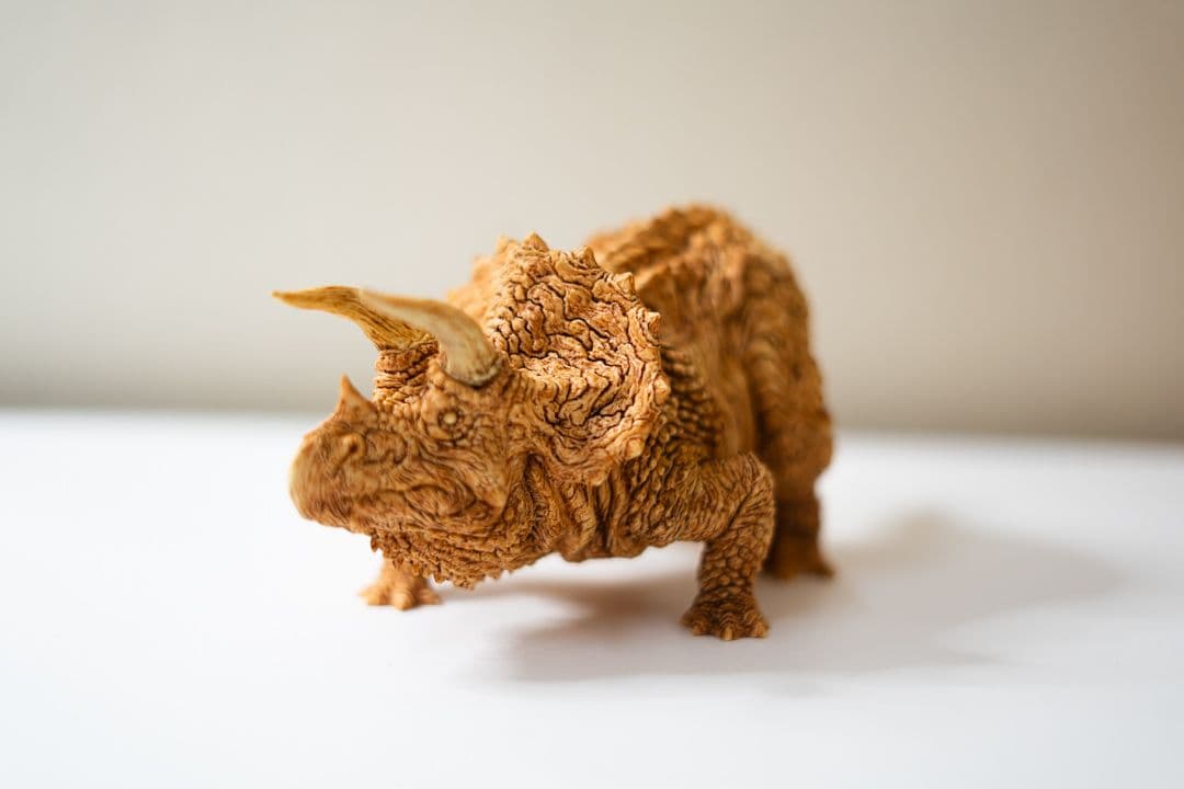 ねんど星人　トリケラトプス　ガレージキット