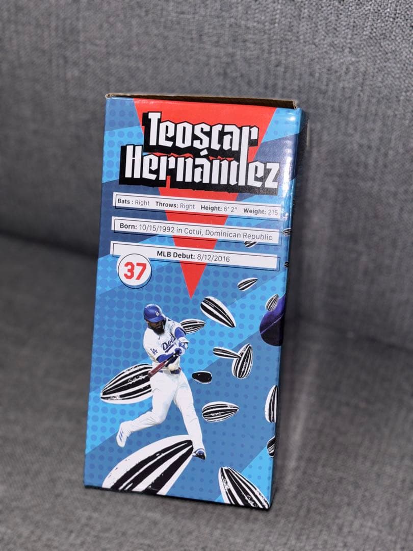 【値下げ】LAドジャース　スタジアム球場配布ボブルヘッド　テオスカーヘルナンデス