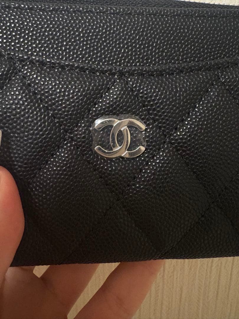 CHANEL フラグメントケース ノベルティ シルバー金具