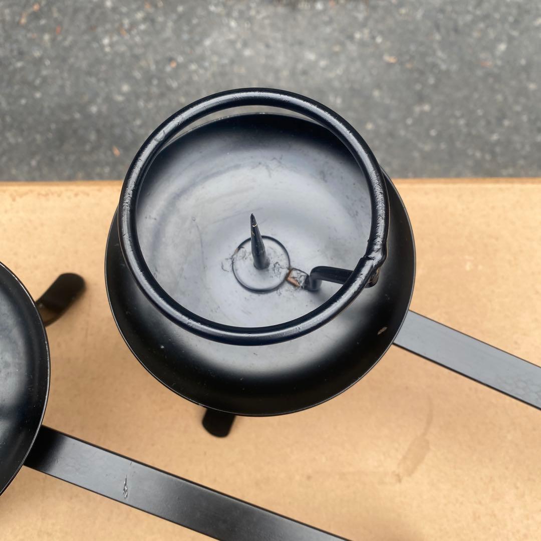 夜咄　手燭　茶道具　一対　2個セット