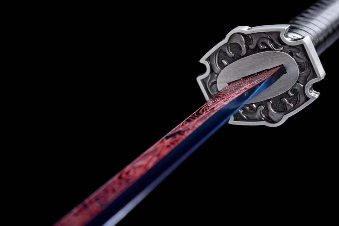 【地獄の魔神】古兵器 武具　刀装具　日本刀　模造刀 居合刀 長尺