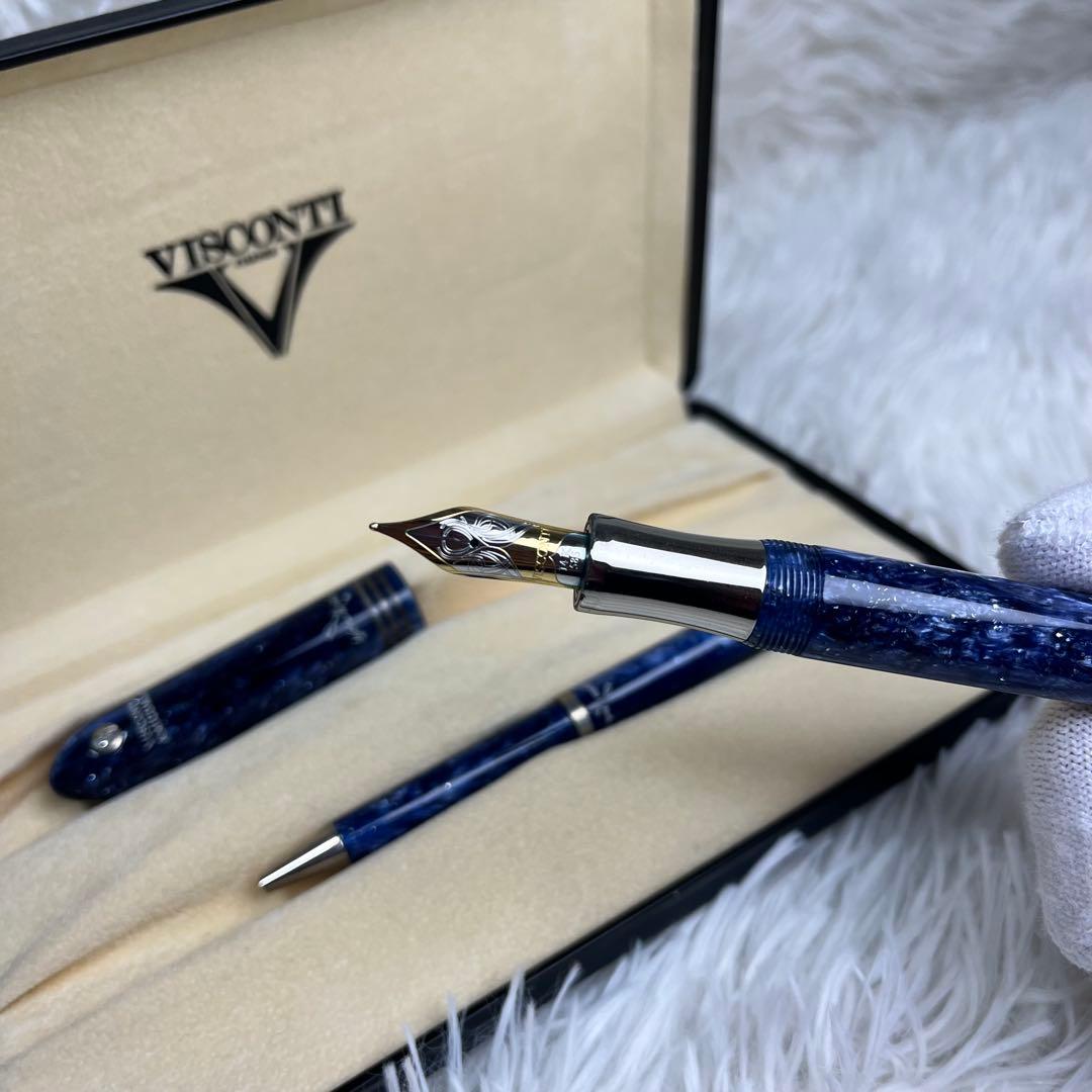世界500本限定✨VISCONTI 万年筆とボールペン セット you&me