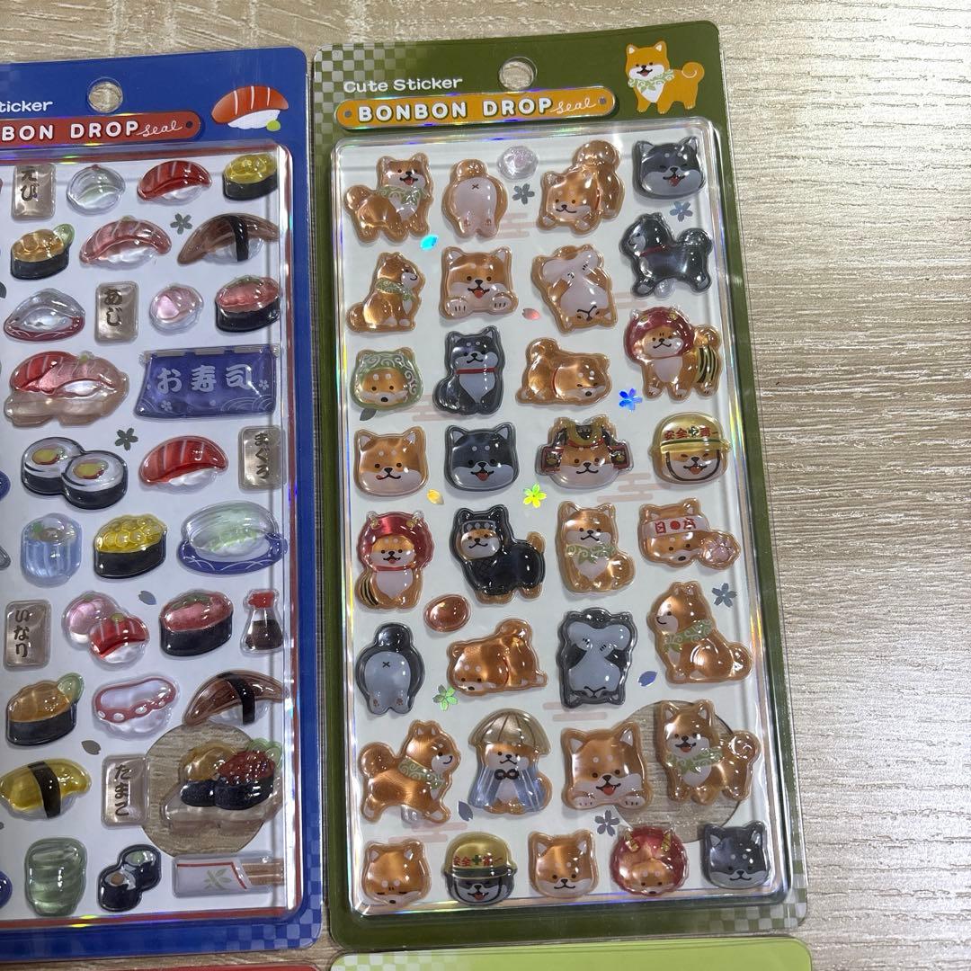 k*i様 ボンボンドロップシール6個