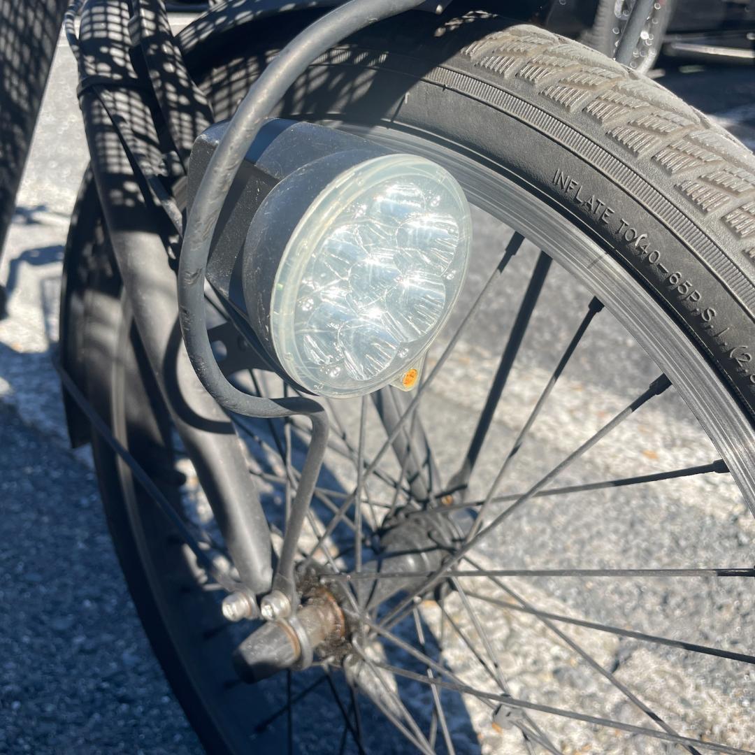 電動アシスト自転車 6段変速 20インチ 街乗り シティタイプ 手渡し 引取