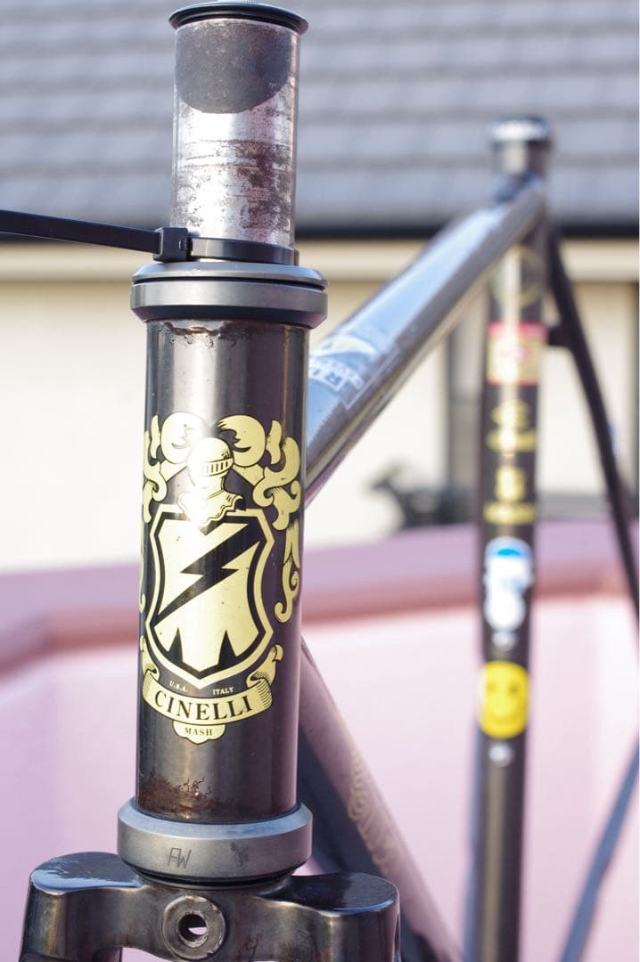 【Cinelli MASH Work フレームセット Mサイズ（54）】BB無し