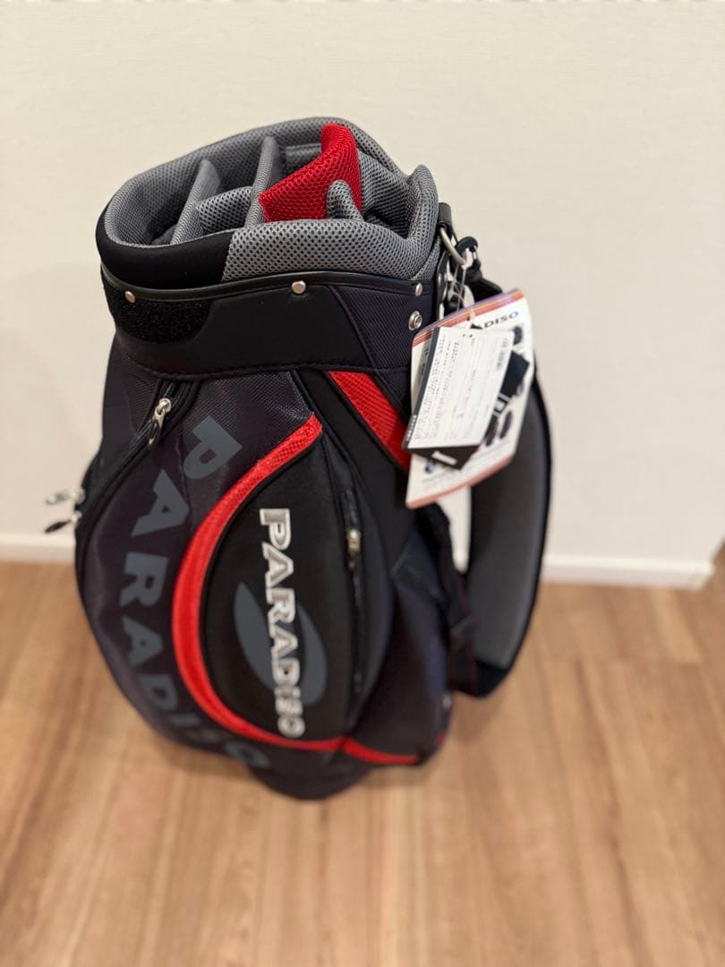 新品未使用　ブリヂストン　パラディーゾ　ゴルフバッグ　ブラック　フードなし