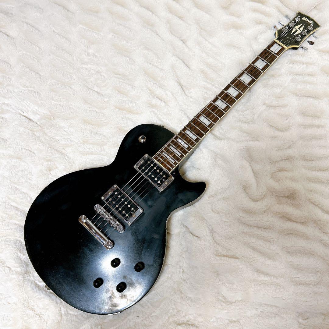 ブリッツ アリアプロ2 レスポール カスタム スタイル エレキギター ブラック