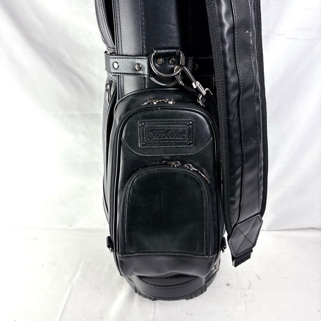 【美品】タイトリスト Titleist ゴルフバッグ キャディバッグ 4分割