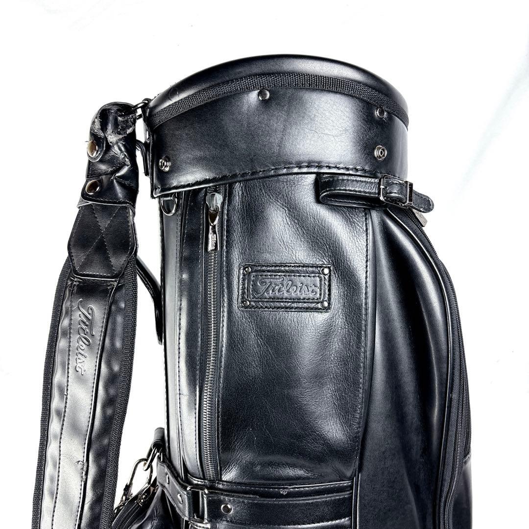 【美品】タイトリスト Titleist ゴルフバッグ キャディバッグ 4分割