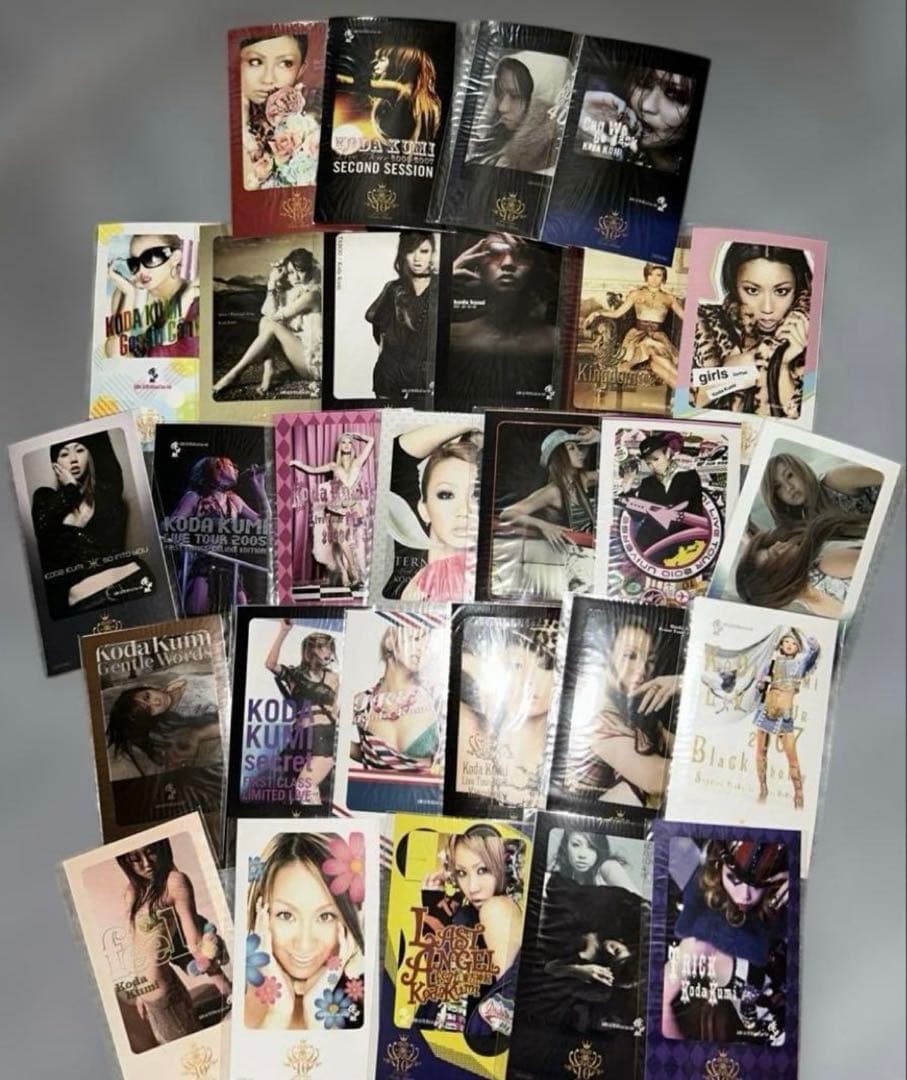 倖田來未グッズ　ICカードステッカー　全73種コンプリートセット