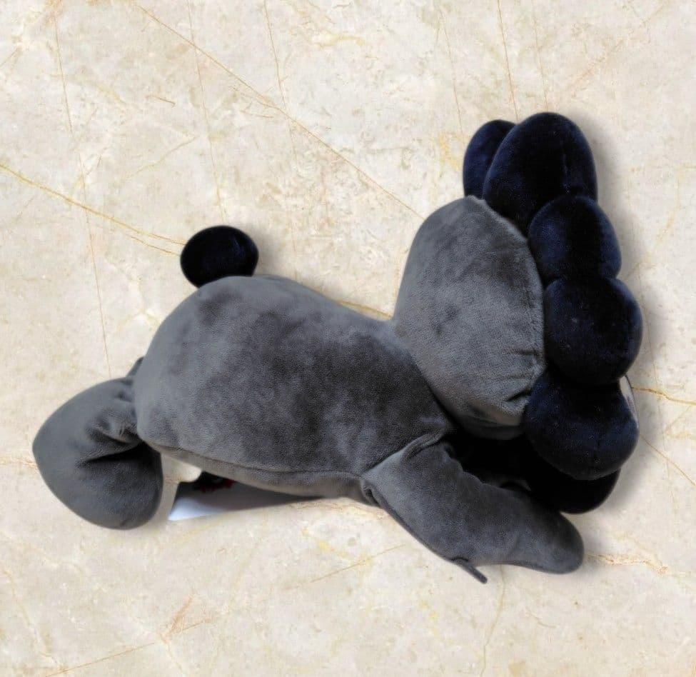 ミャクミャク 這い型　ぬいぐるみ　黒 M　黒ミャクミャク　黒ミャク　万博