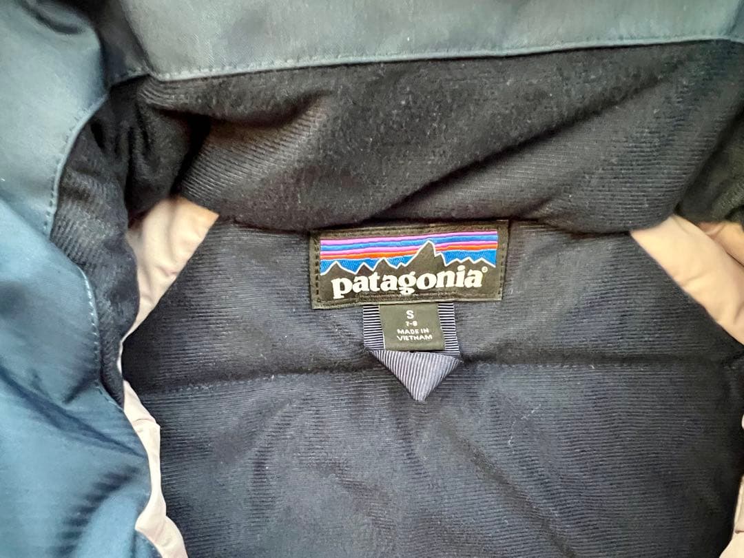 パタゴニア ガールズ スノーベル ジャケット&パンツ Sサイズ　スキー　スノボ