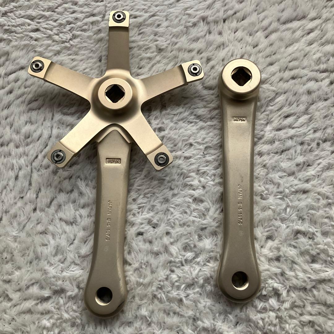 SUGINO グランドマイティ　クランク　スギノ 167.5 NJS 競輪