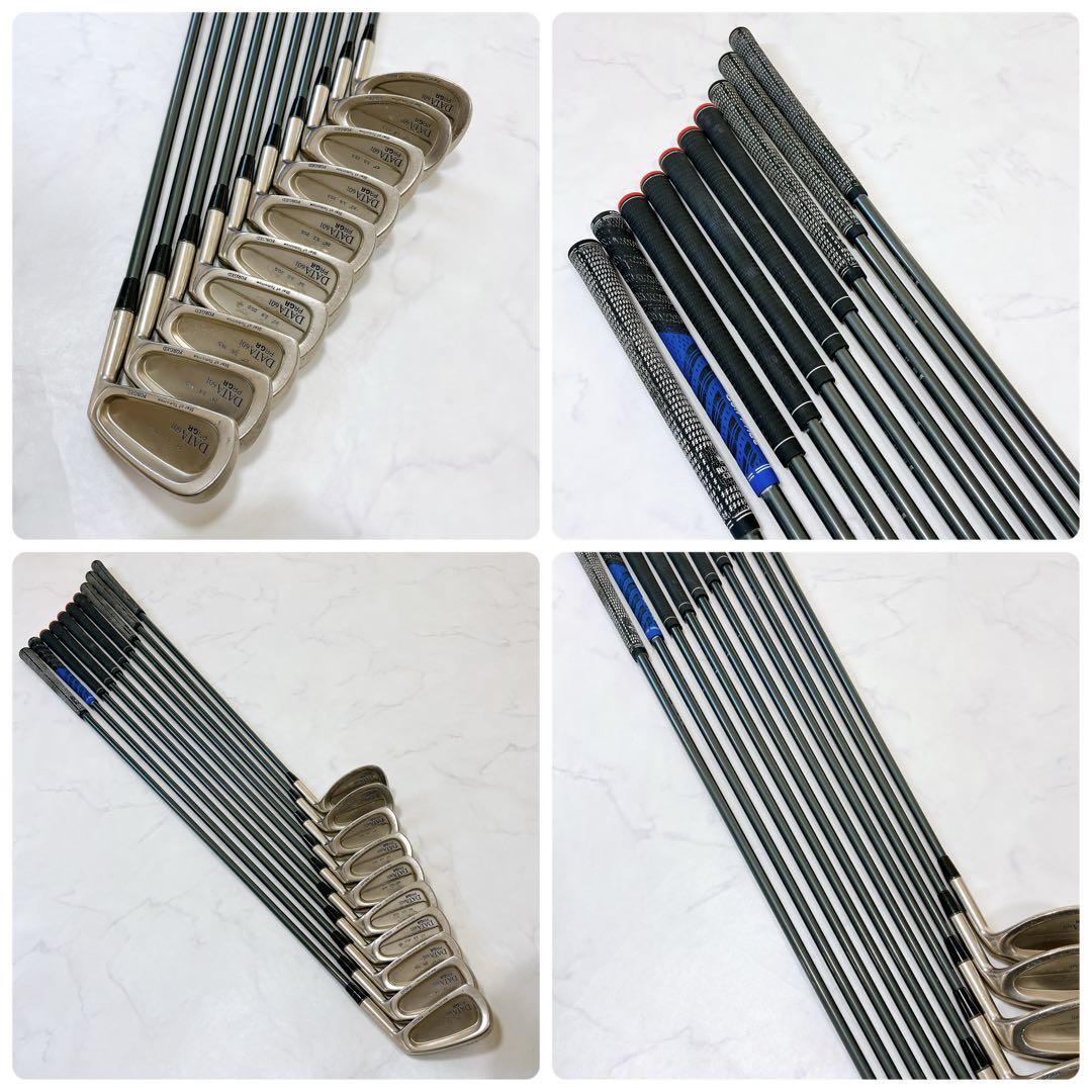 名器 プロギア DATA601 アイアンセット 右打ち 10本 メンズ 三浦技研