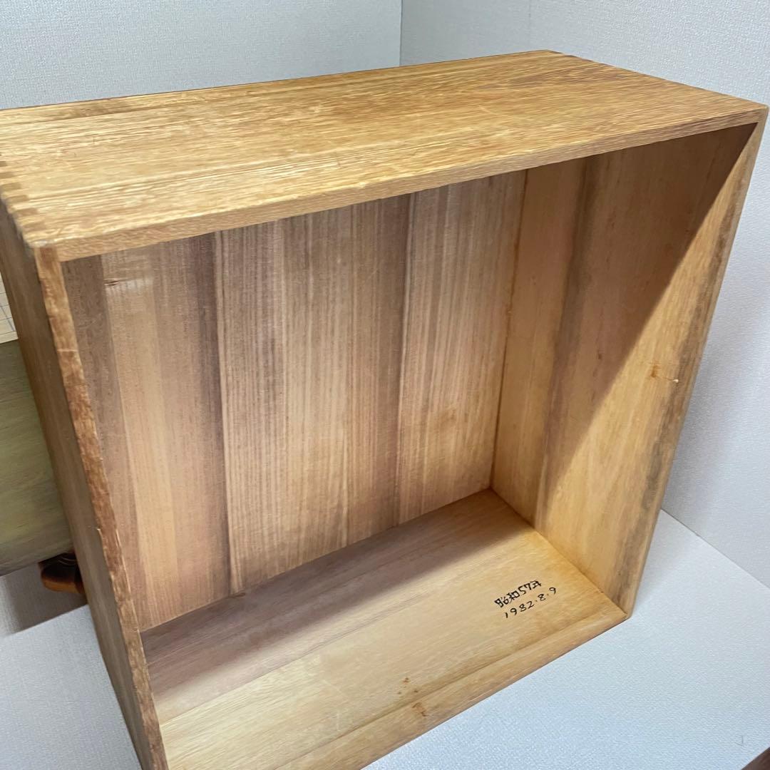 囲碁盤　脚付碁盤 厚さ約20cm へそ 蓋付