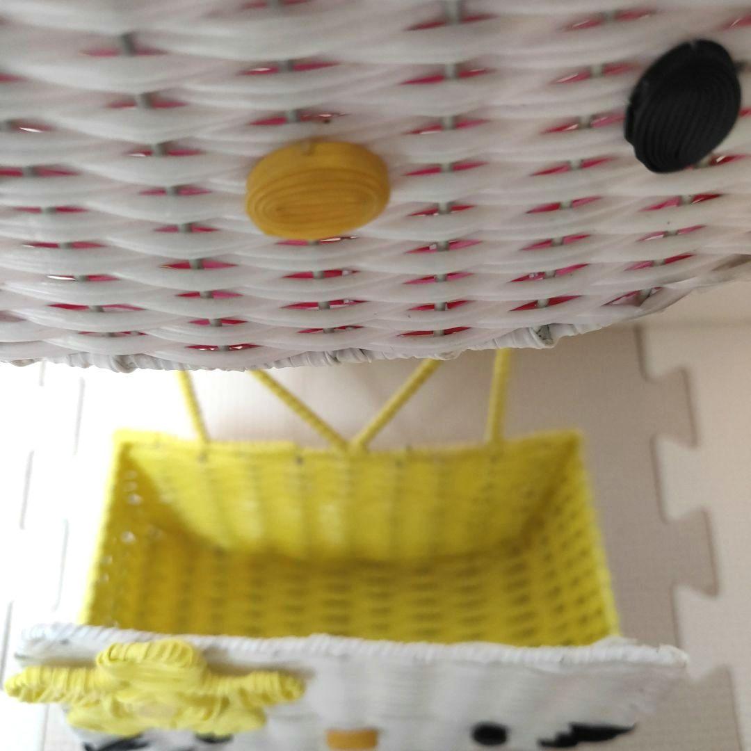 入手困難　超激レア　ハローキティ　藤風カゴ　カオハナ　編みカゴ　1999年