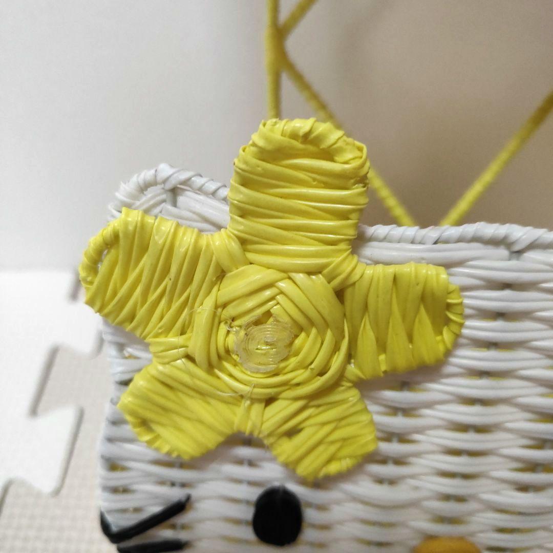 入手困難　超激レア　ハローキティ　藤風カゴ　カオハナ　編みカゴ　1999年