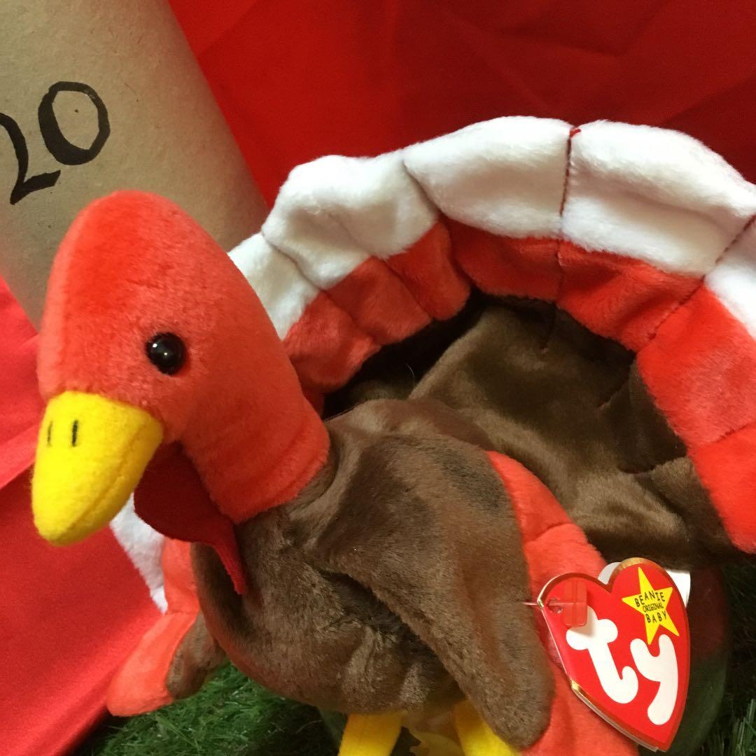 11月27日誕生日⚫️七面鳥のゴブル⚫️Ty ビーニーズ Beanie Baby