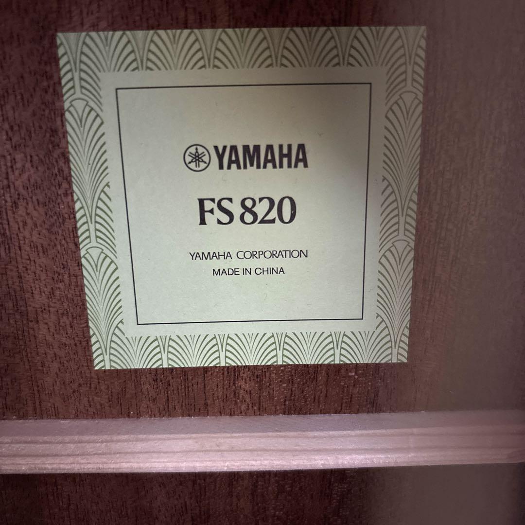 【極美品】 YAMAHA FS820 アコースティックギター 動作確認済み