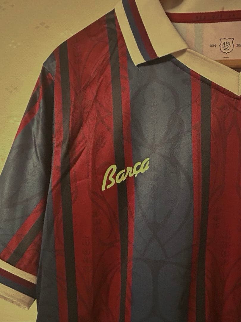 【激レア125周年】fc バルセロナ ヨハンクライフ ユニフォーム レトロシャツ