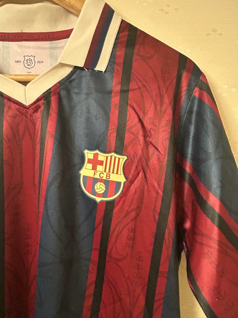 【激レア125周年】fc バルセロナ ヨハンクライフ ユニフォーム レトロシャツ