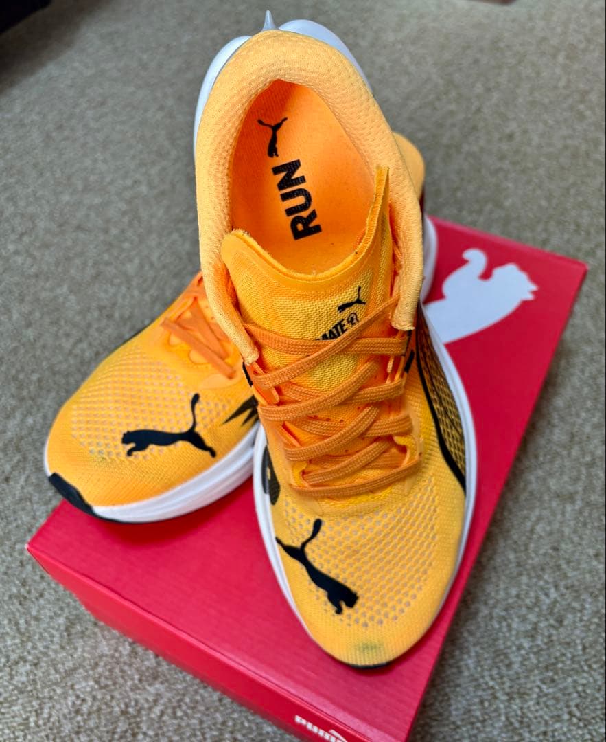 走行80km◆PUMA ディヴィエイトニトロ3◆26.0cm/グリップ良好