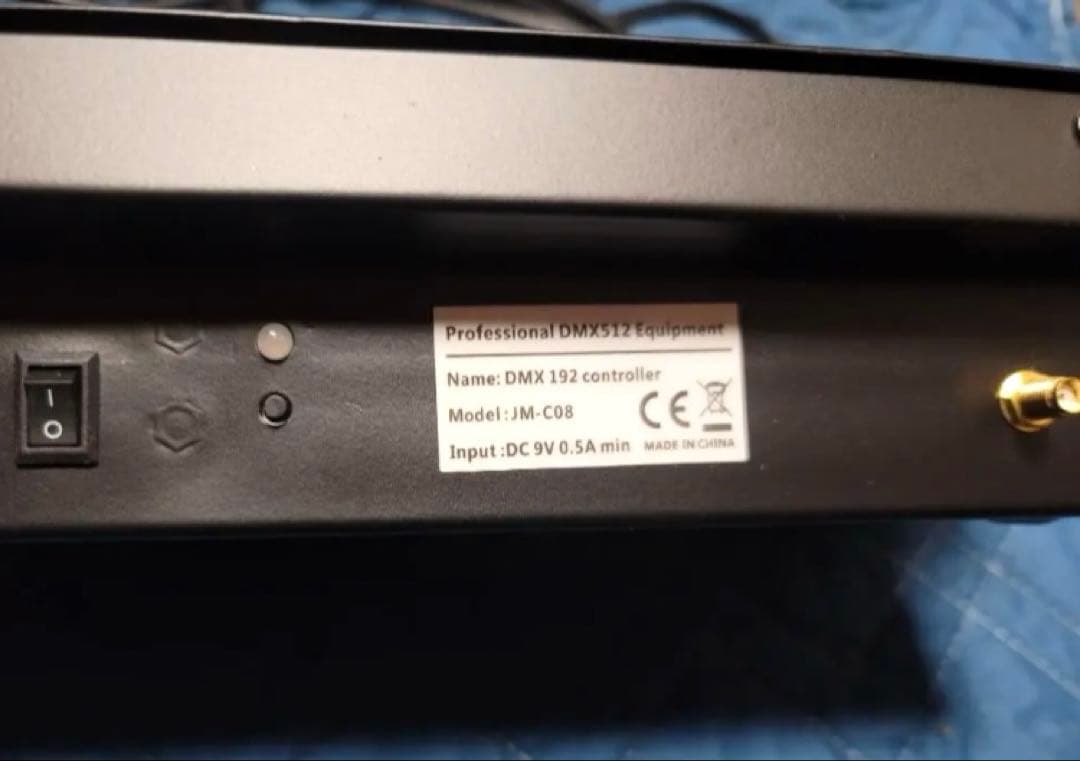 削除前最終お値下⭐︎TOMSHINEDMX-192JM-C08DMXコントローラー