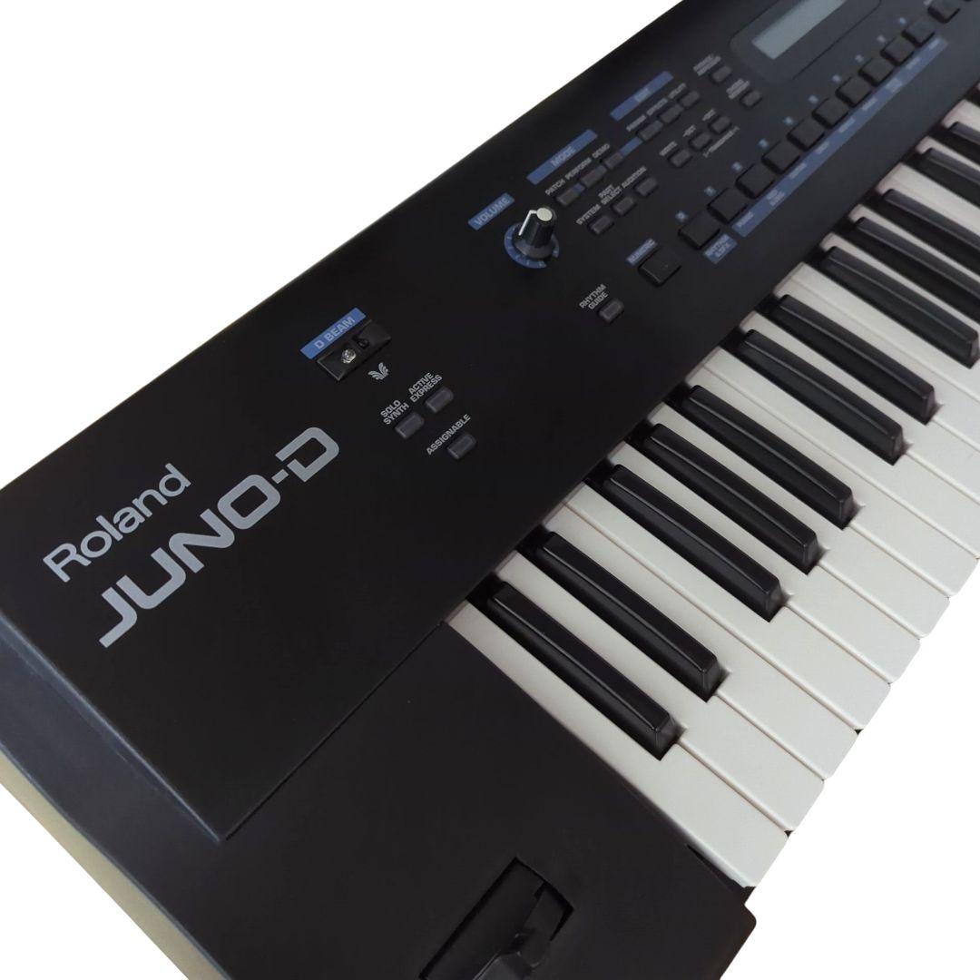 美品★Roland JUNO-D シンセサイザー 61鍵 ソフトケース付き