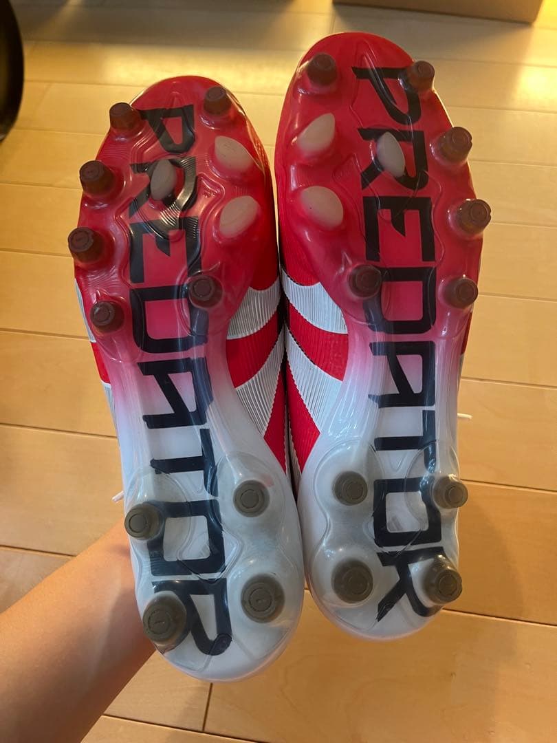 最終値下げ！　adidas プレデター　サッカーシューズ スパイク　27.5