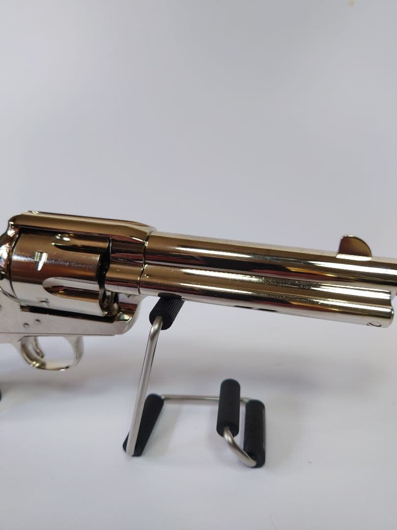 貴重！タナカワークス Single Action Army 45 ニッケル仕上げ