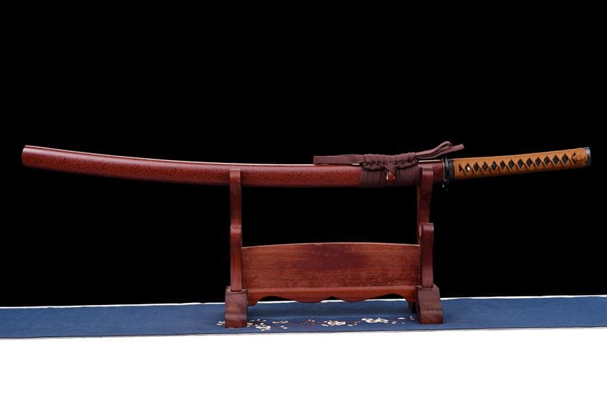 日本刀 模造刀 居合刀 斬馬刀 龍泉剣 清剣 大波ねじれ紋様侍刀【浮屠】