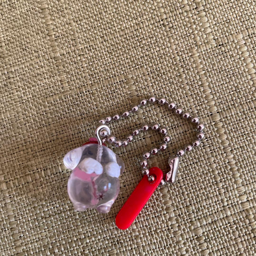 ポムポムプリン　天使　エンジェル　キーホルダー