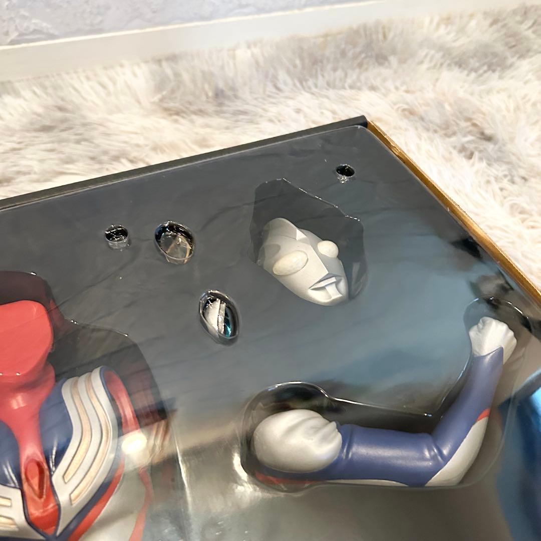 【未使用】海洋堂　メガソフビ　塗装済み組立てキット　ウルトラマンティガ