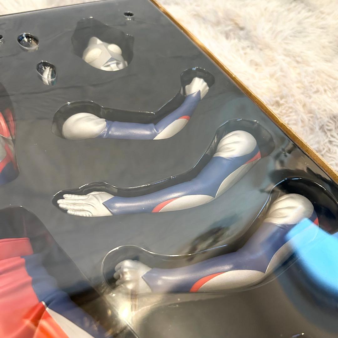 【未使用】海洋堂　メガソフビ　塗装済み組立てキット　ウルトラマンティガ