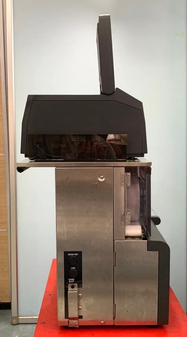 テラオカ 胴巻き包装機 RGW-400 包装プリンター 帯フィルム付