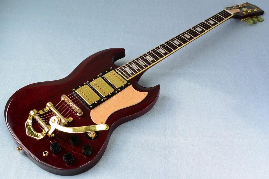 Aria Pro II SL500D 80年 3ピックアップ Bigsby SG